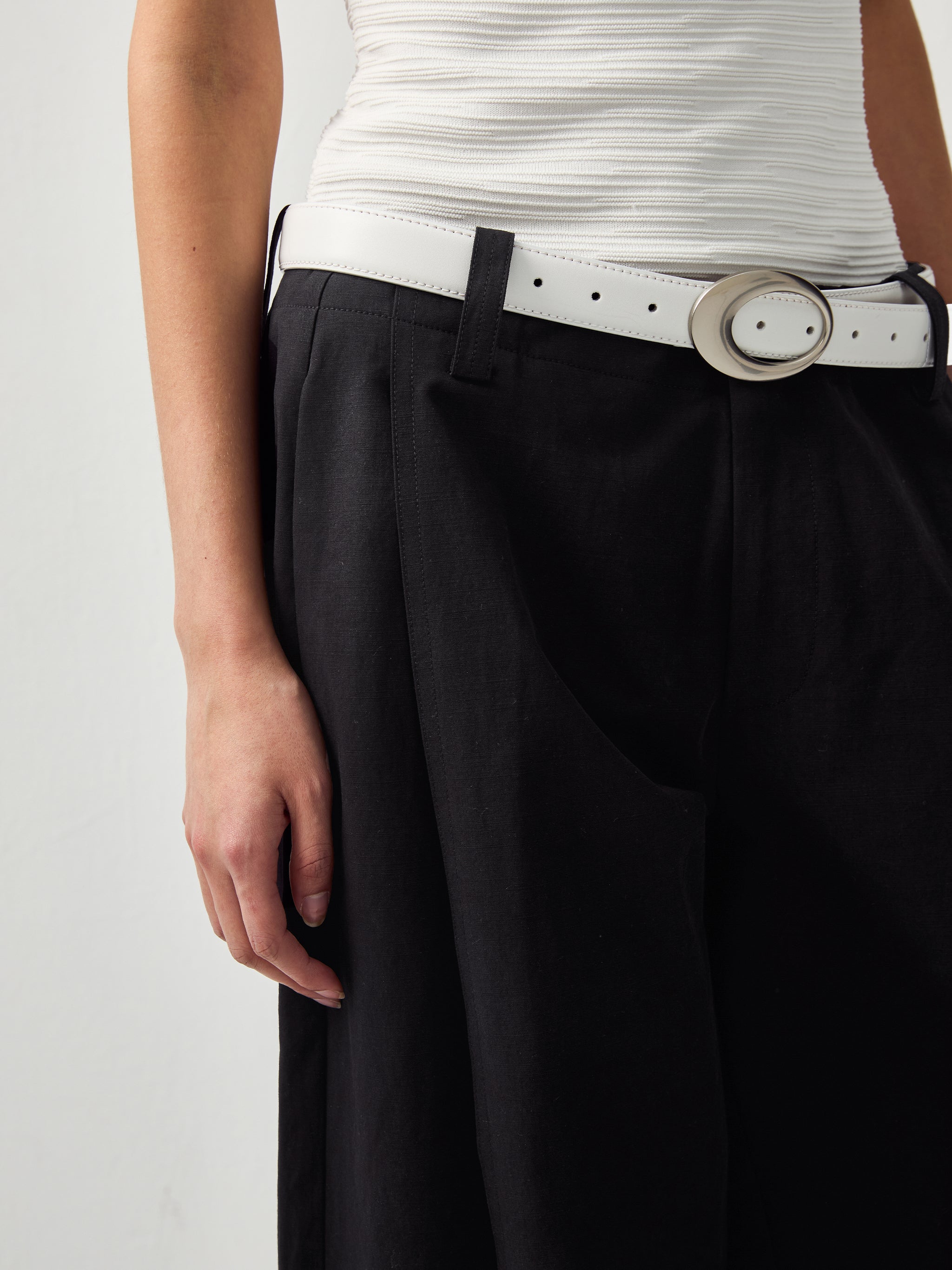CUBIC Casual Wide-Leg Trousers-4