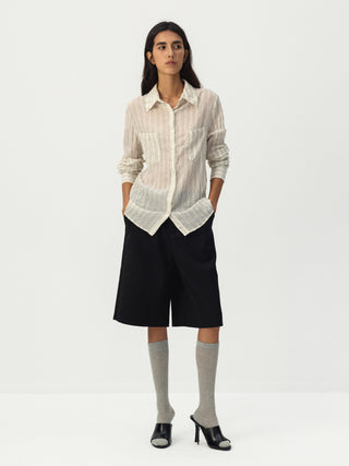 CUBIC Crinkled Cotton Shirt