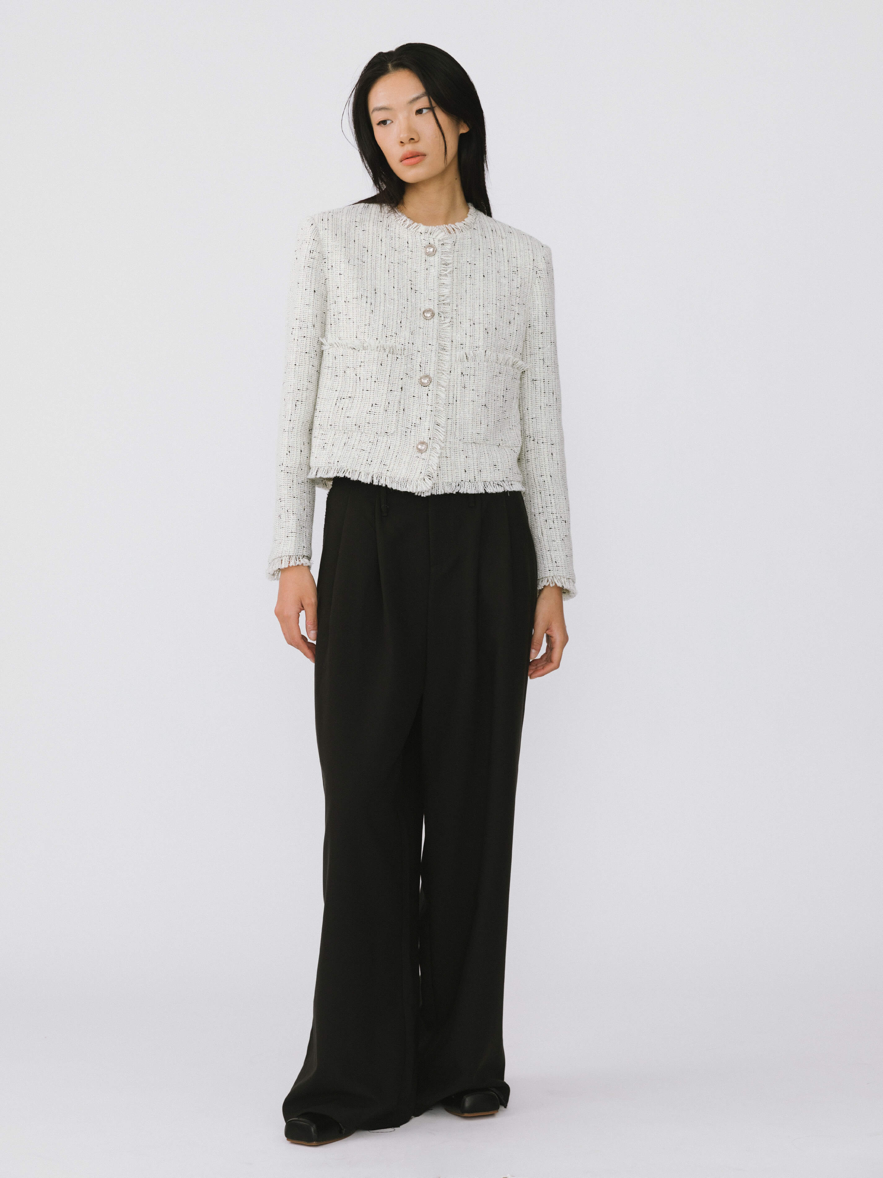 Tweed Short Jacket-4