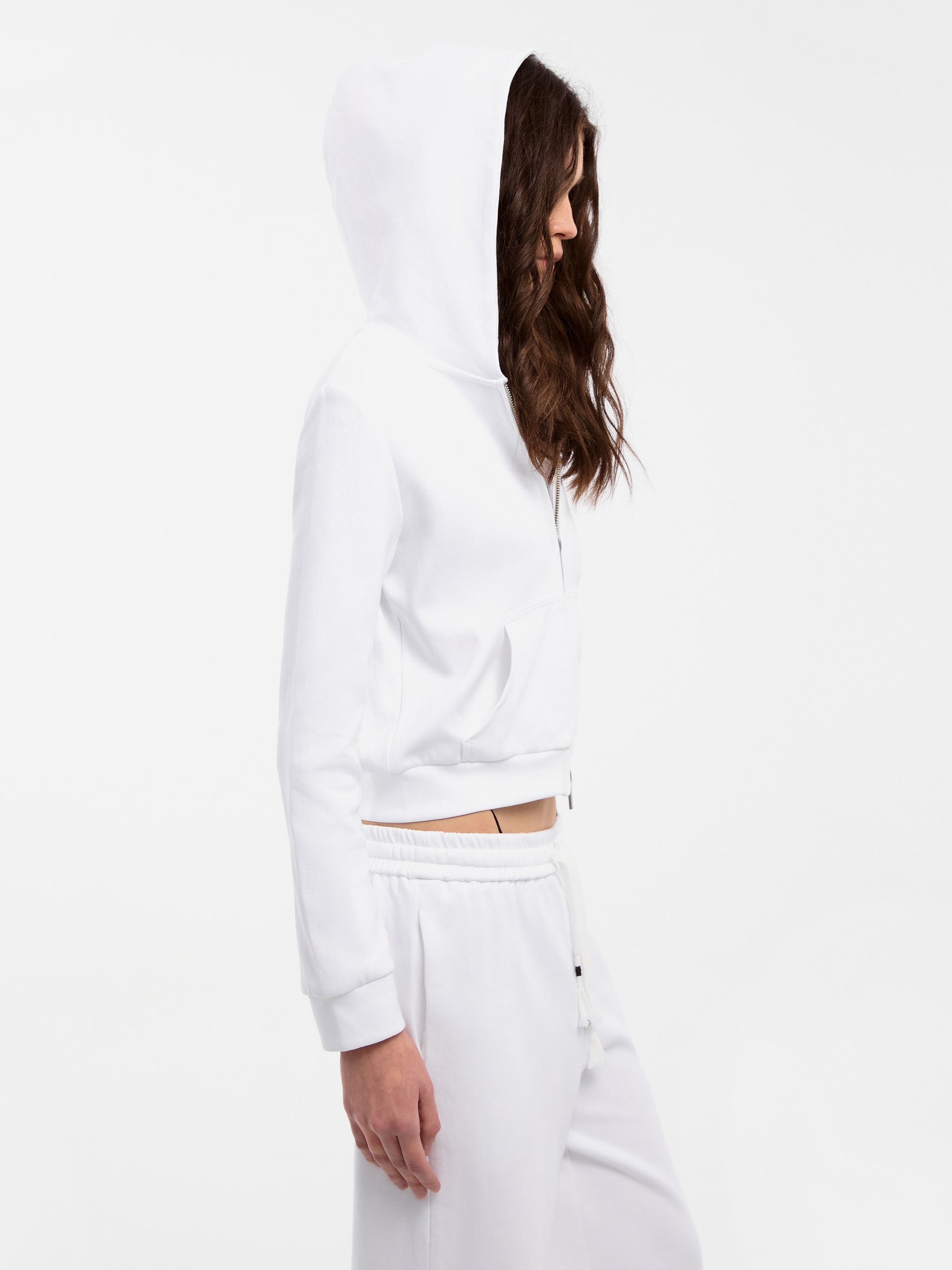 CUBIC Casual Zip-Up Hooded Sweatshirt-4