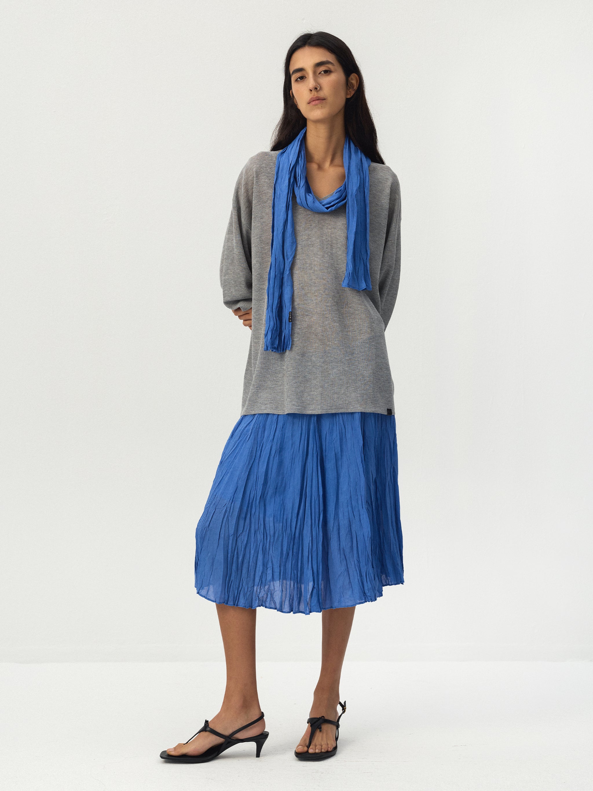 CUBIC Batwing Sleeve Knit Top-4