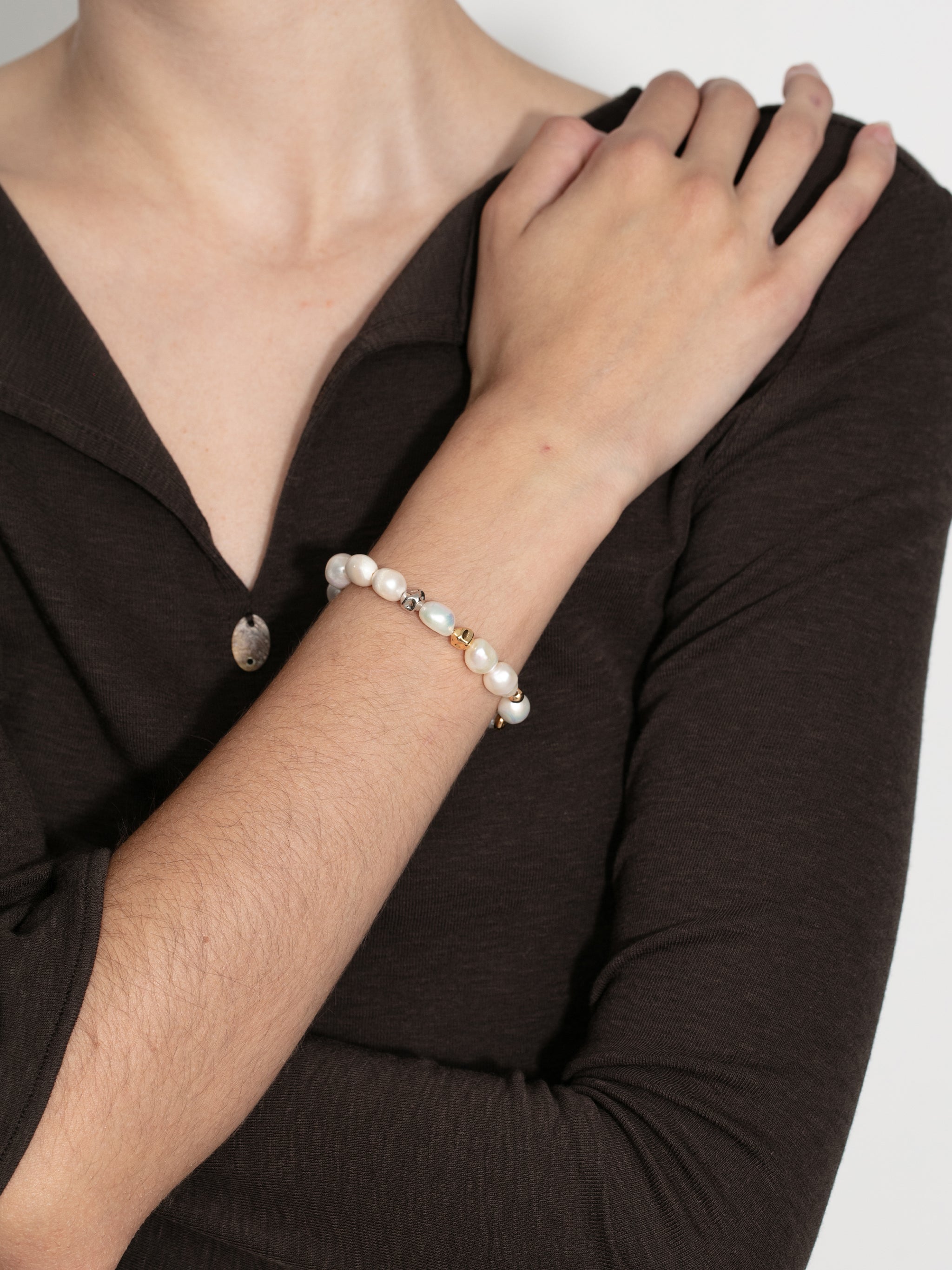 Irregular Pearl Bracelet-4