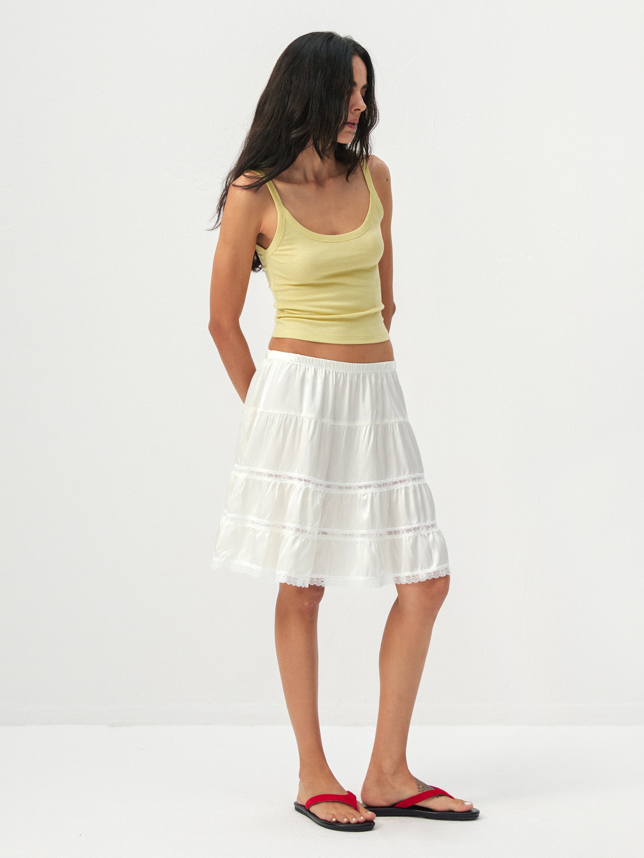 CUBIC Lyocell-Linen Blend Tank Top-5