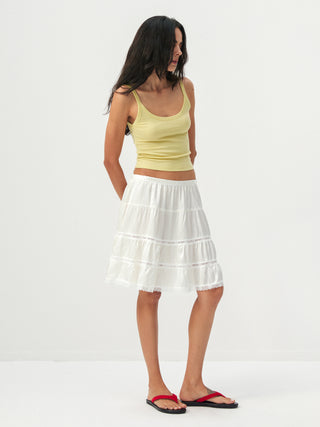 CUBIC Lyocell-Linen Blend Tank Top