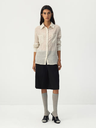 CUBIC Crinkled Cotton Shirt