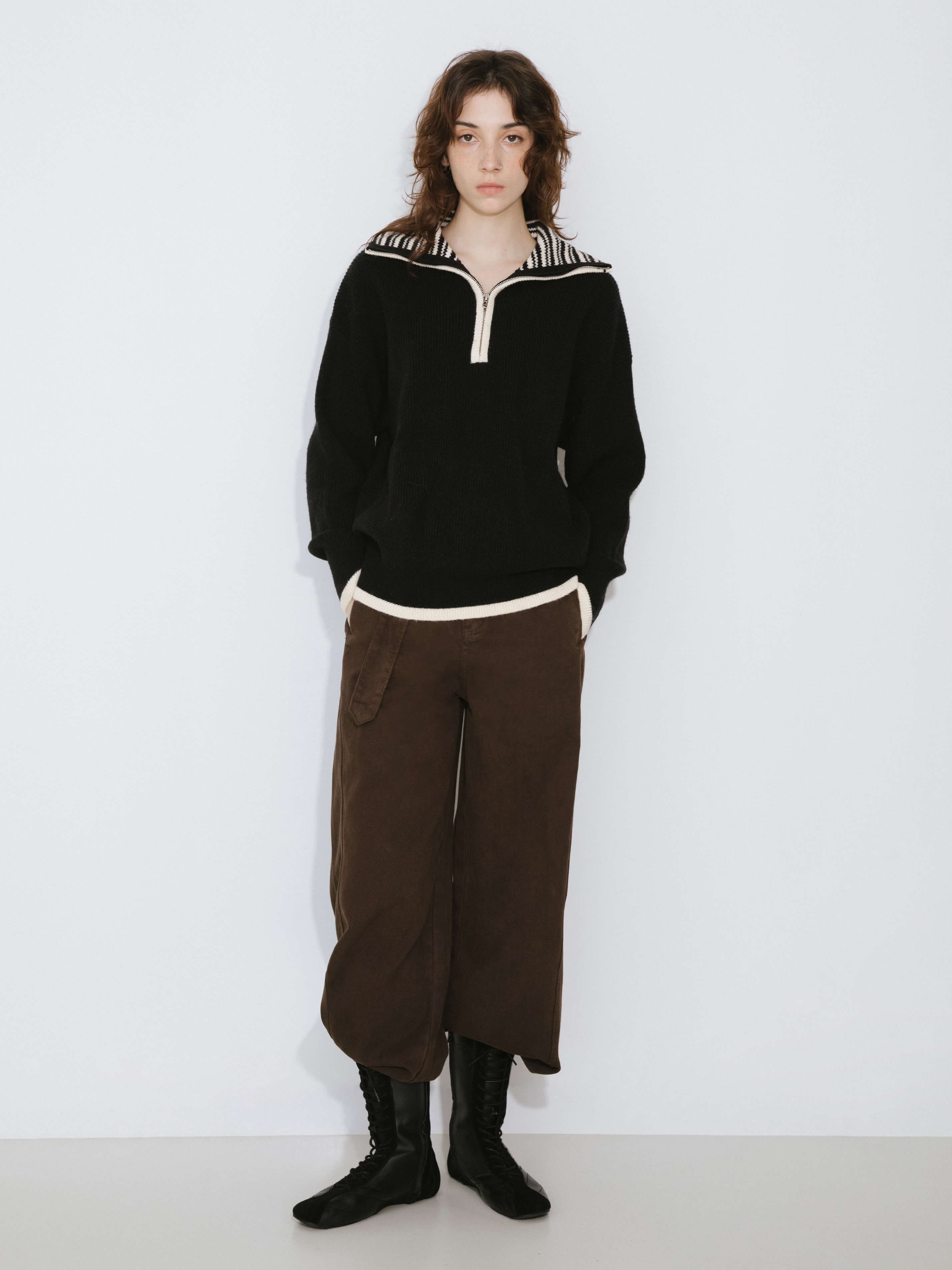Half-Zip Sweater-5