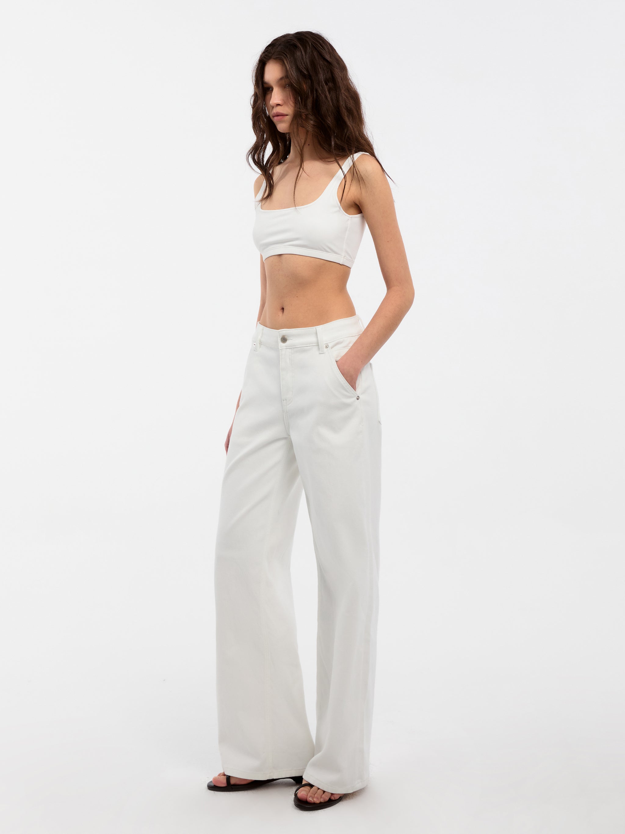 CUBIC U-neck Tank Top-5