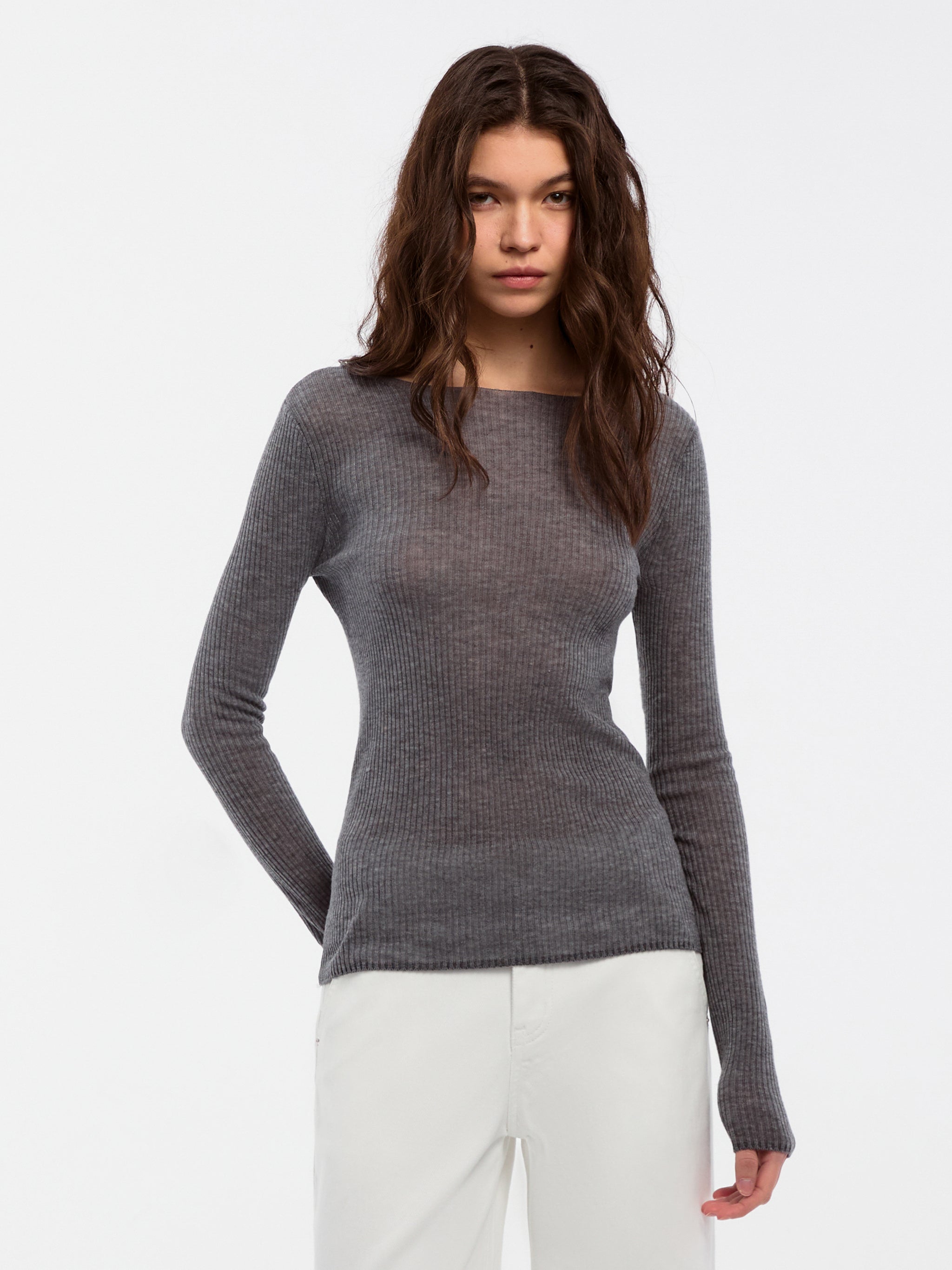 CUBIC Wool Knit Top-5