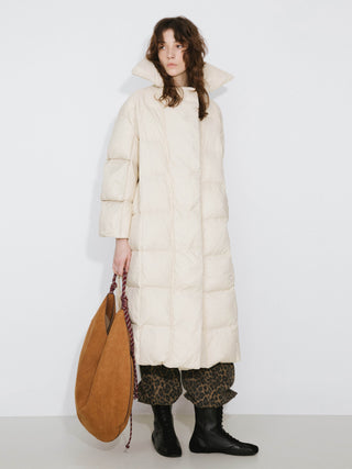 Long Boxy Down Coat