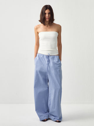 CUBIC Relaxed Straight-Leg Cotton Trousers