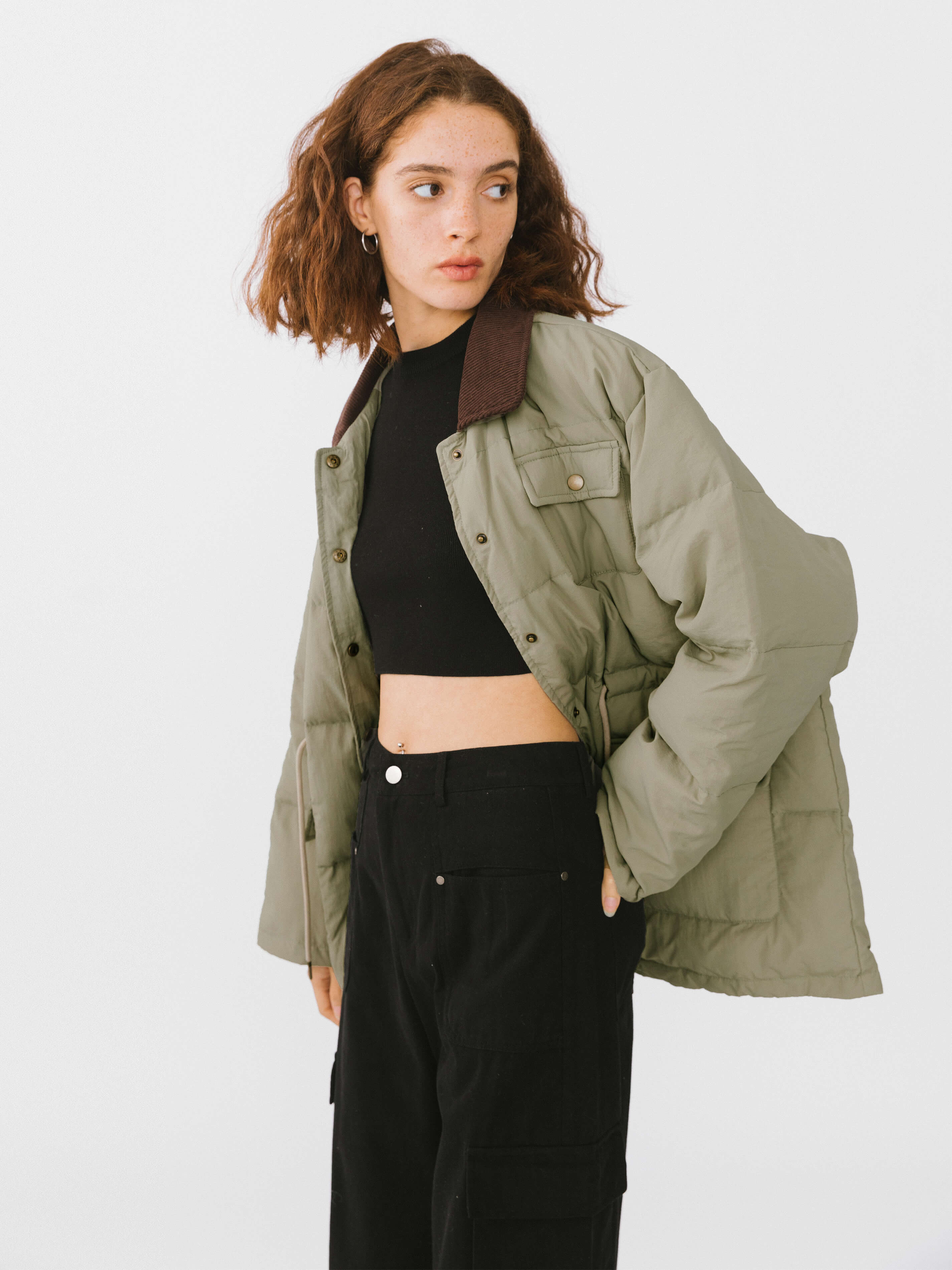 Cargo Down Coat-6