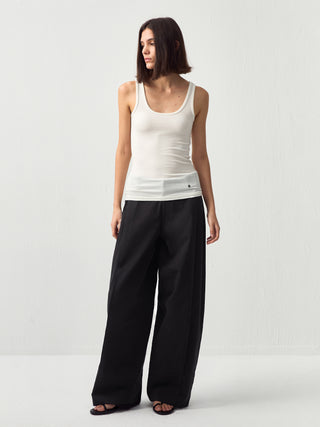 CUBIC Casual Wide-Leg Trousers