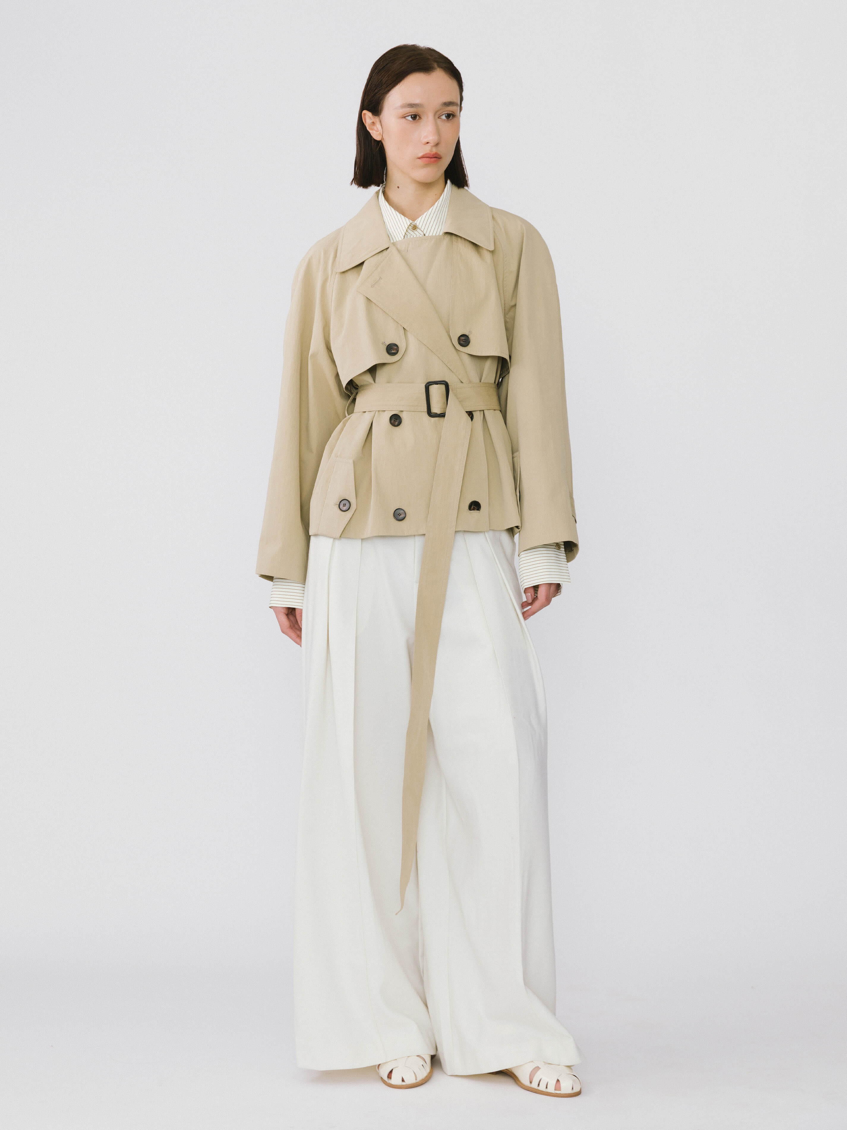 Short Hunting Trench Coat-2