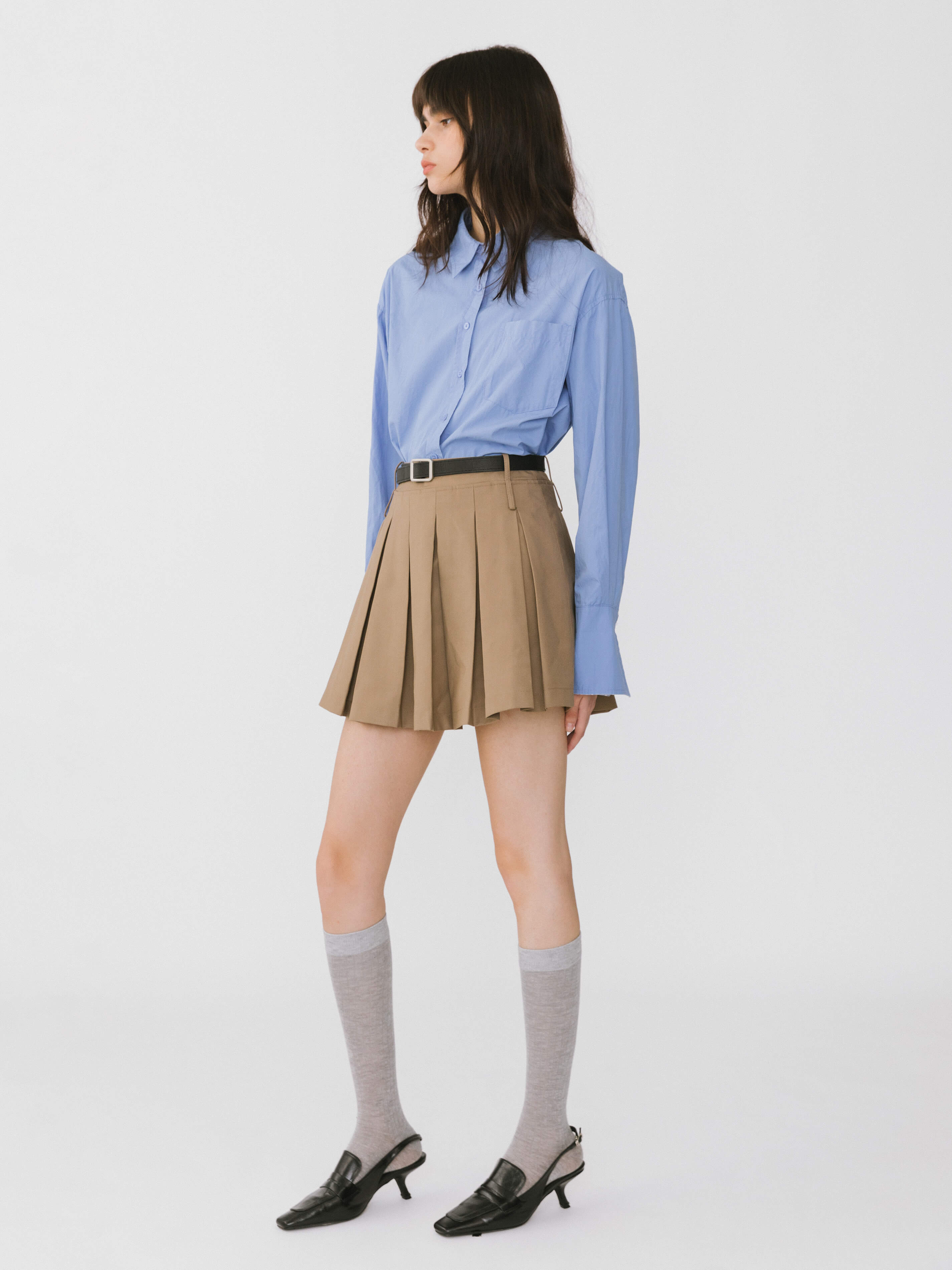 School Girl Mini Skirt-5