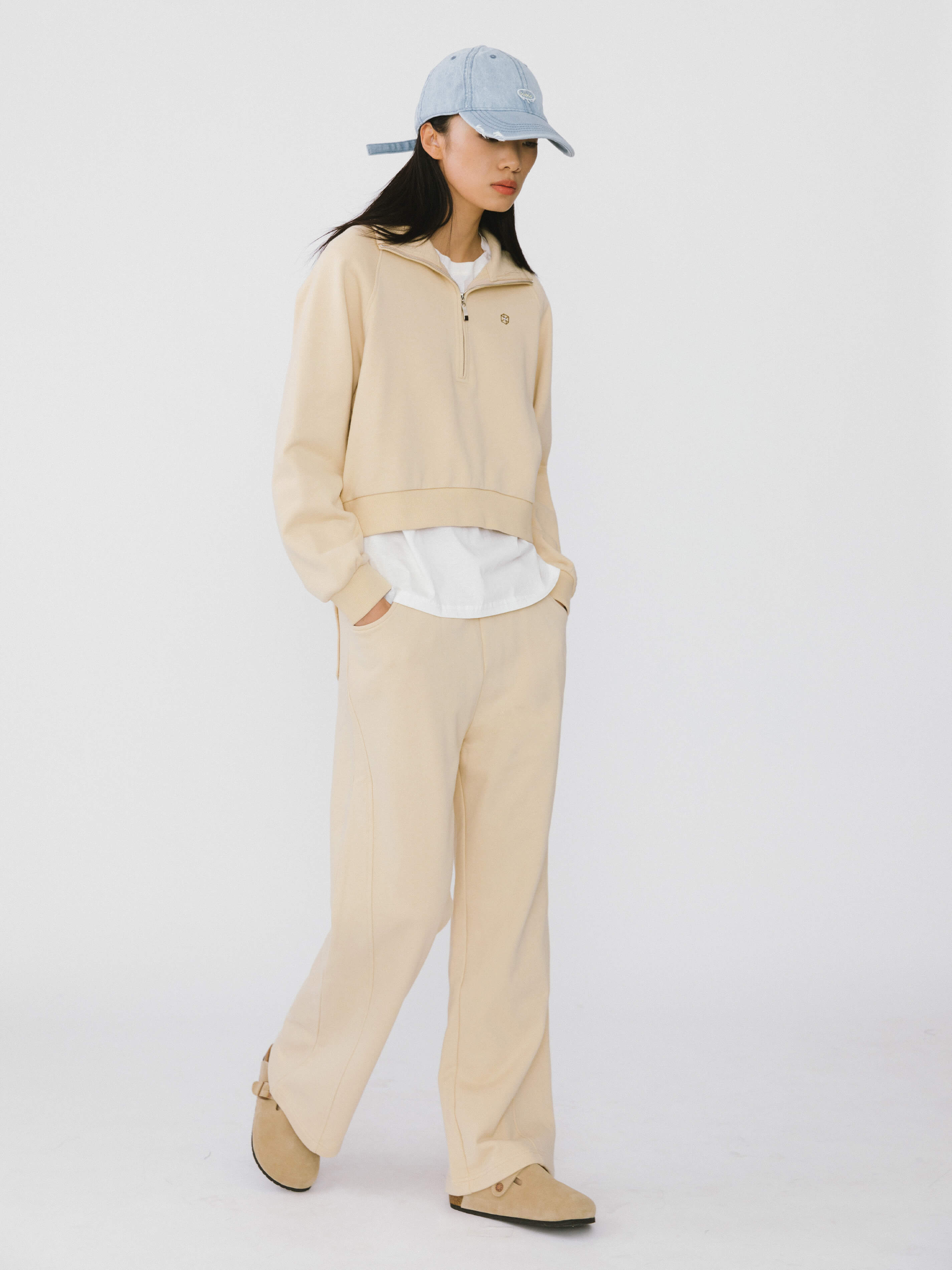 Pure Cotton Sports Leisure Suit-5