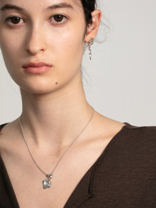 Irregular Gemstone Pendant Necklace
