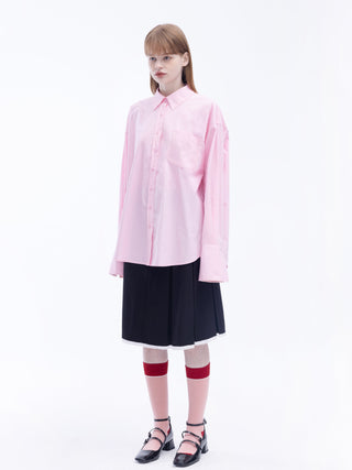 Classic Shirt with Turn-Up Cuffs