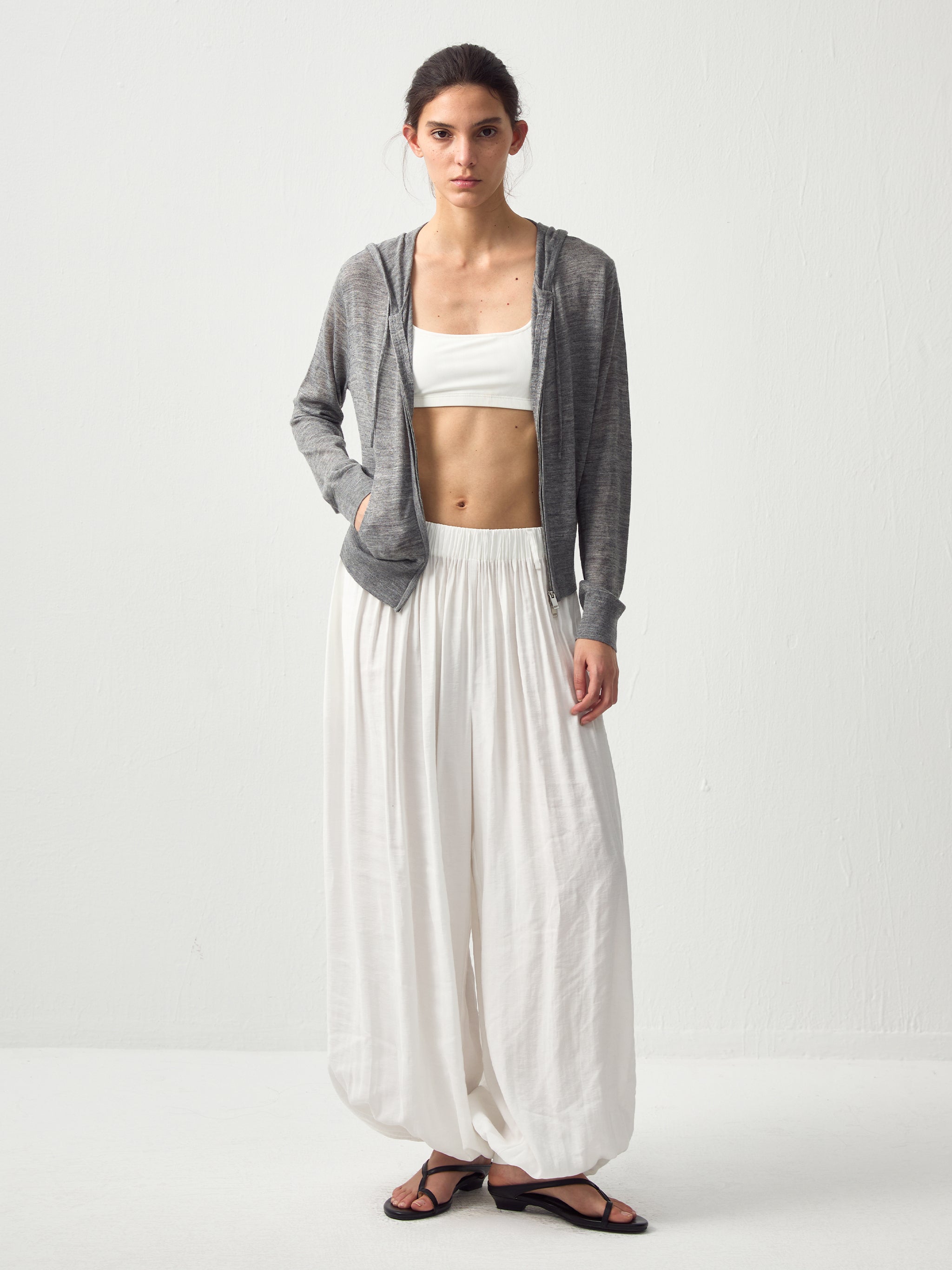 CUBIC Pleated Lantern Pants-5