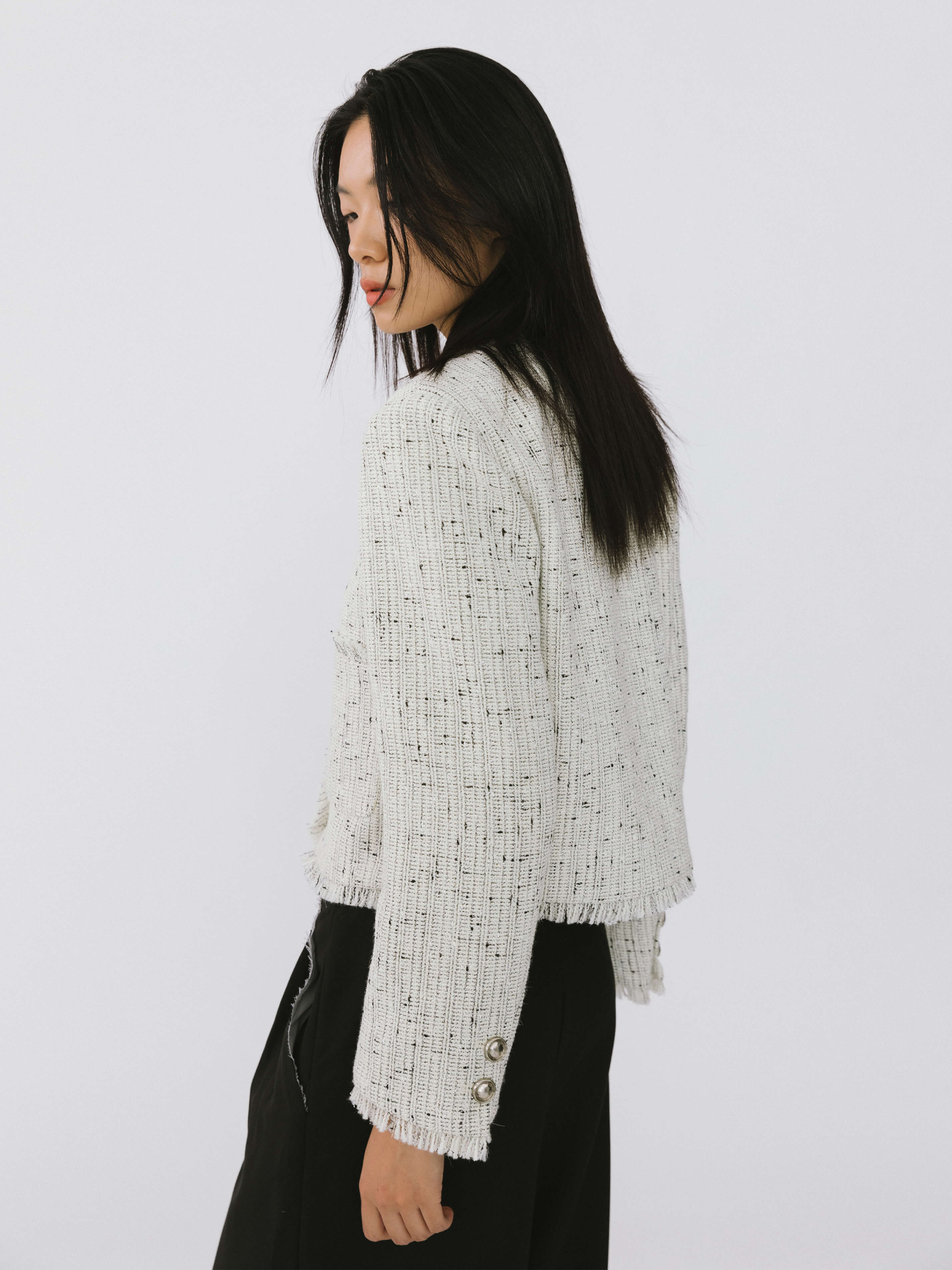 Tweed Short Jacket-5