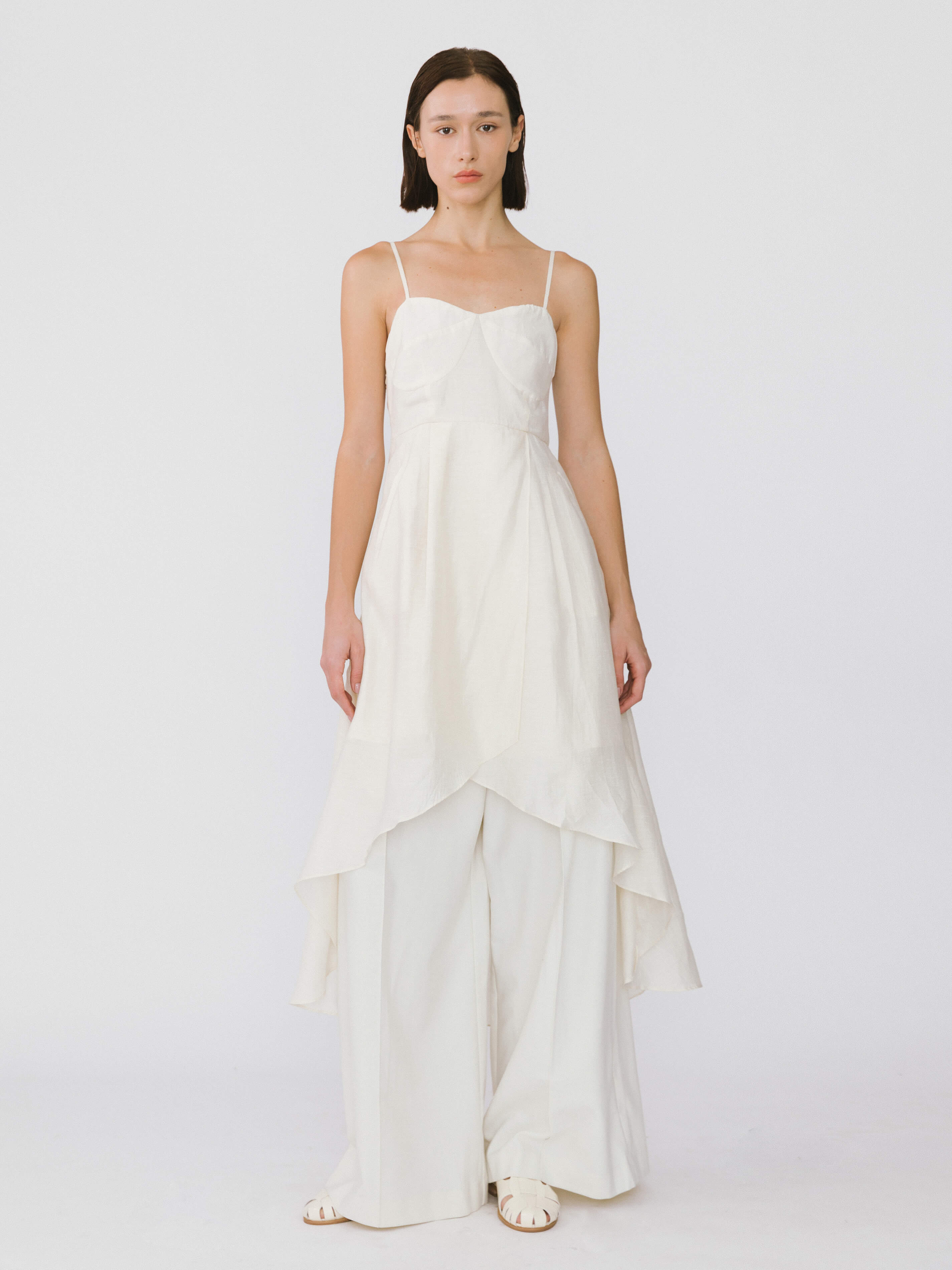High-low Hem Sling Dress-5