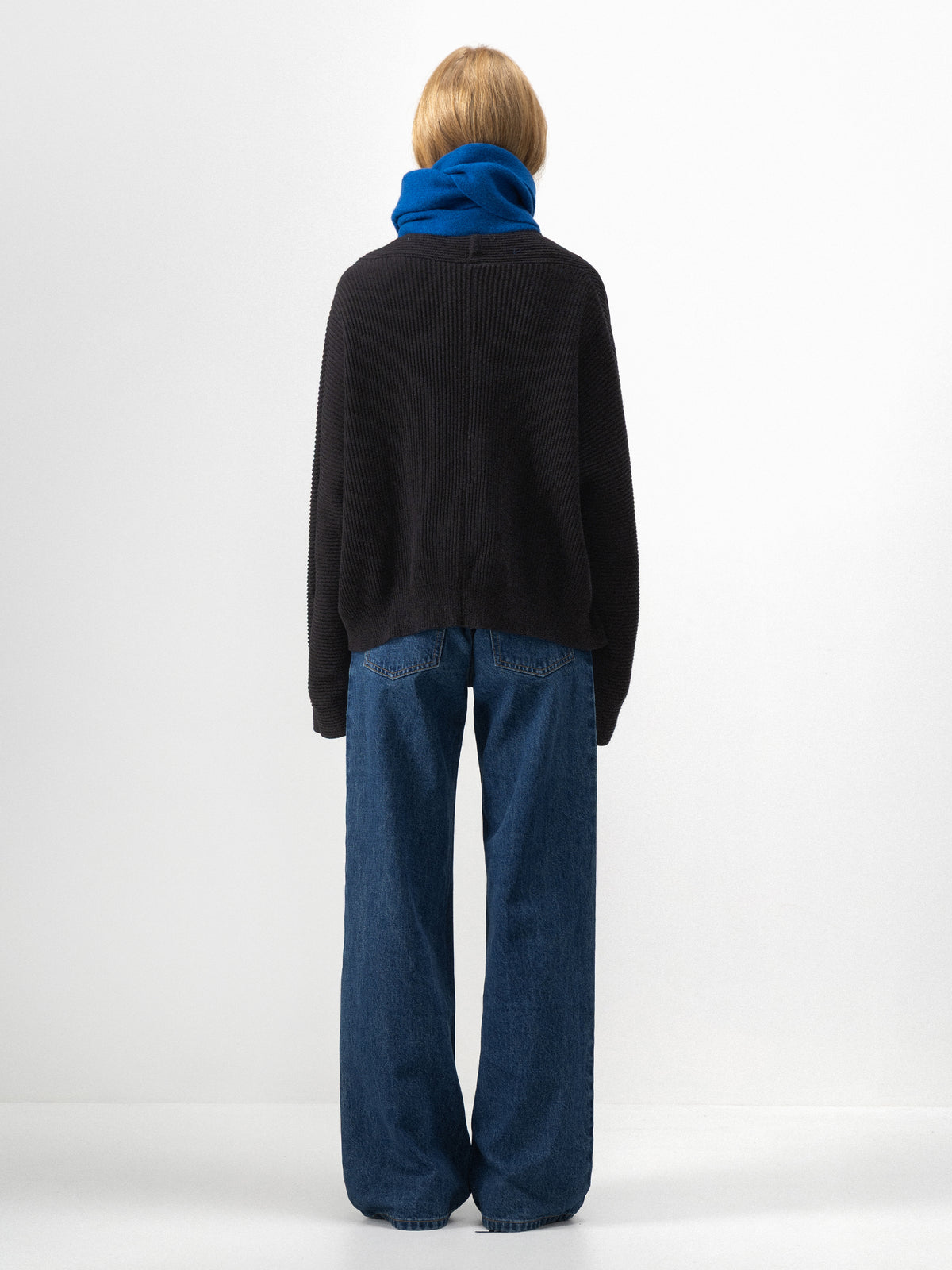 CUBIC Relaxed Ribbed Open-Front Cardigan-6