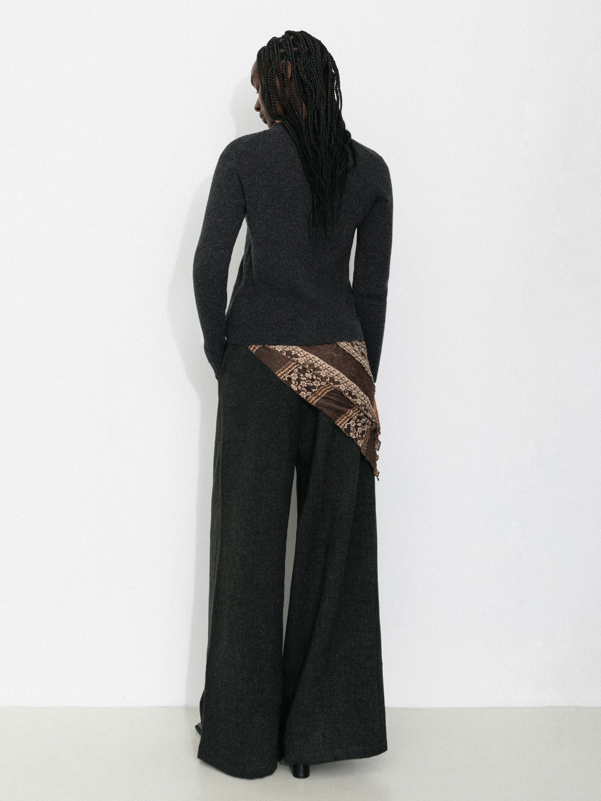 Casual Drawstring Loose Straight Pants-6