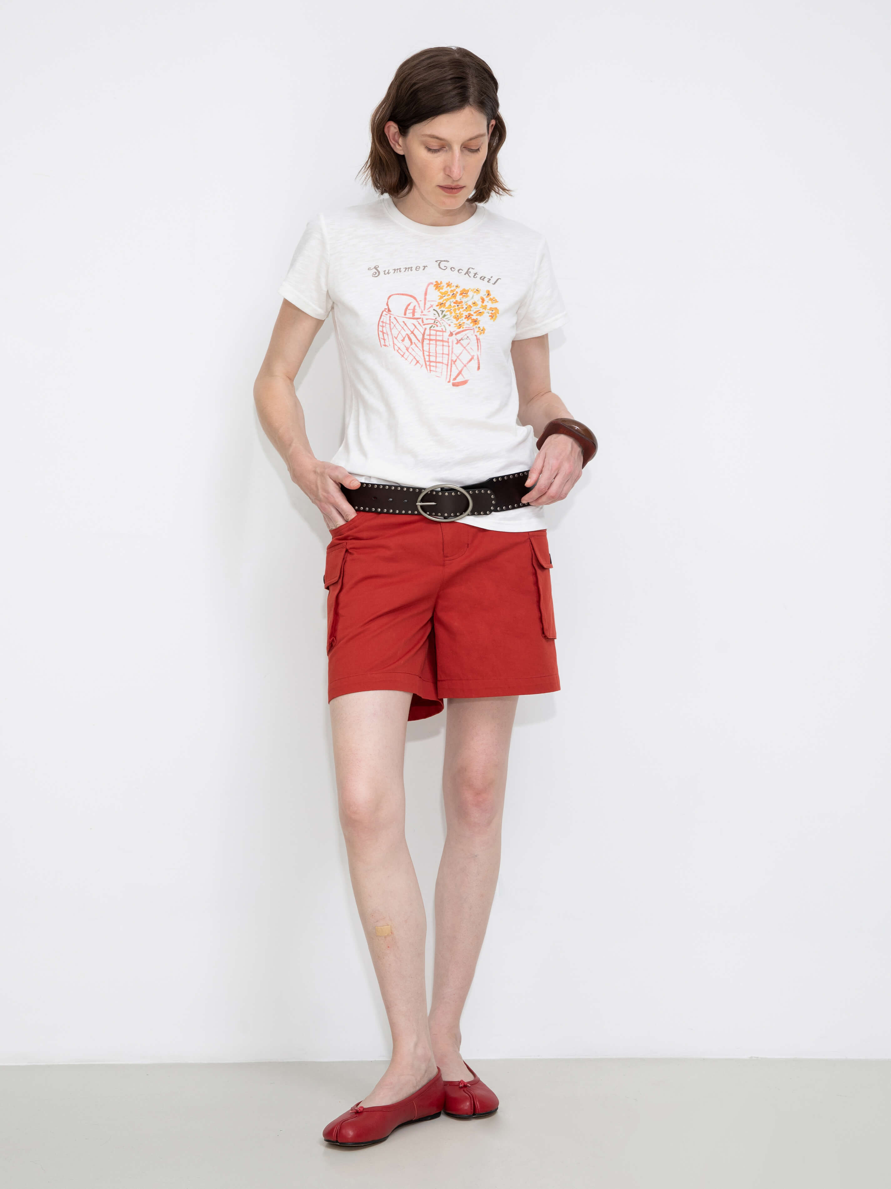 Printed Casual Short-Sleeve Top-6