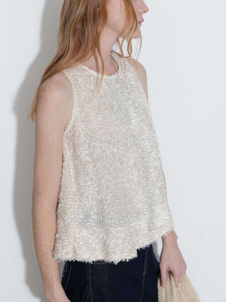 Fringe Feather Sleeveless Vest