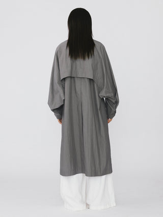 Relaxed Long Trench Coat