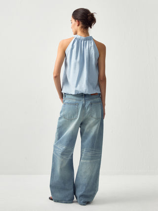 CUBIC Solid Halter Neck Camisole
