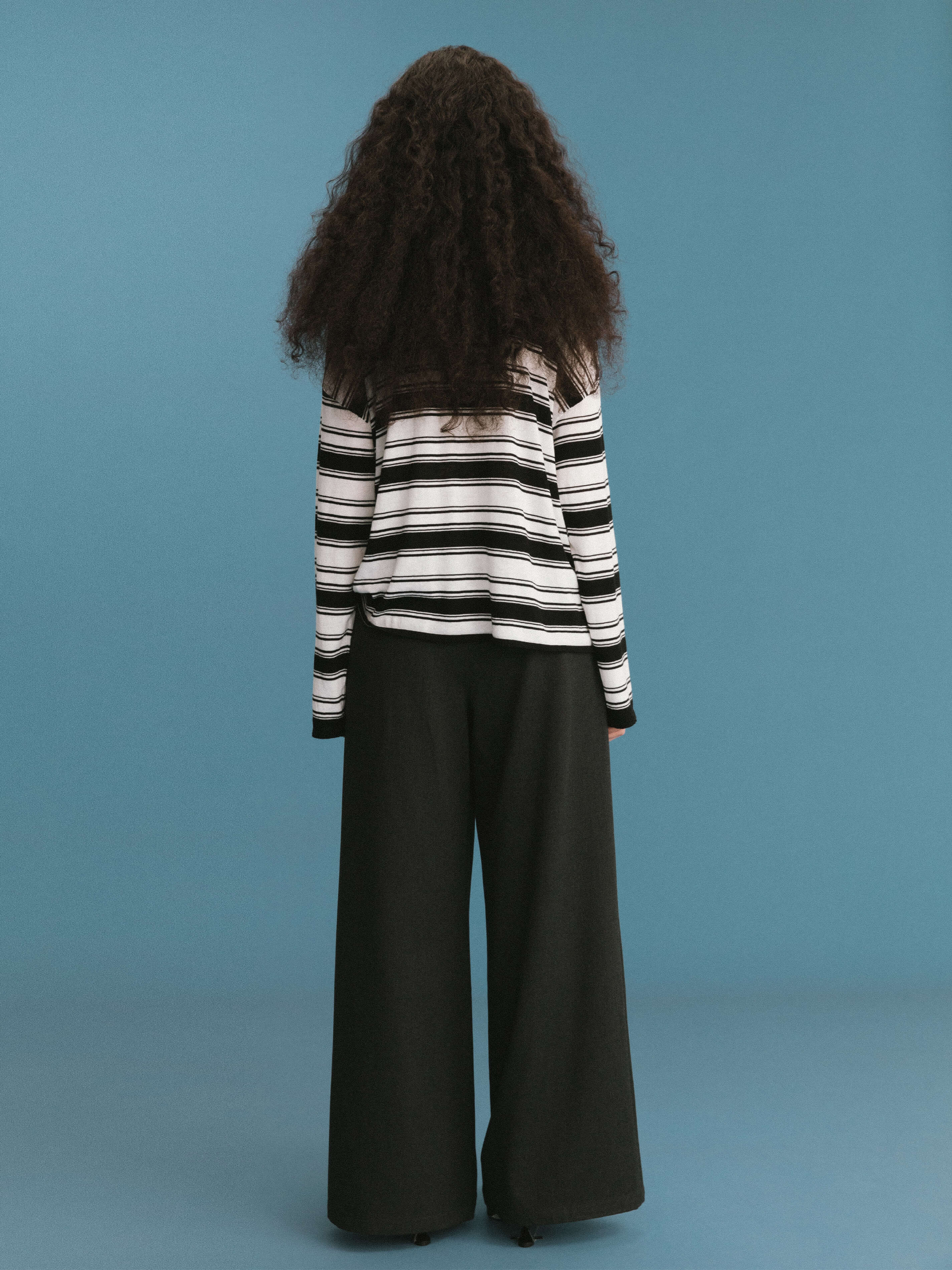 ONE BY CUBIC Stripped Knitwear Jumper with Wool Blend-7