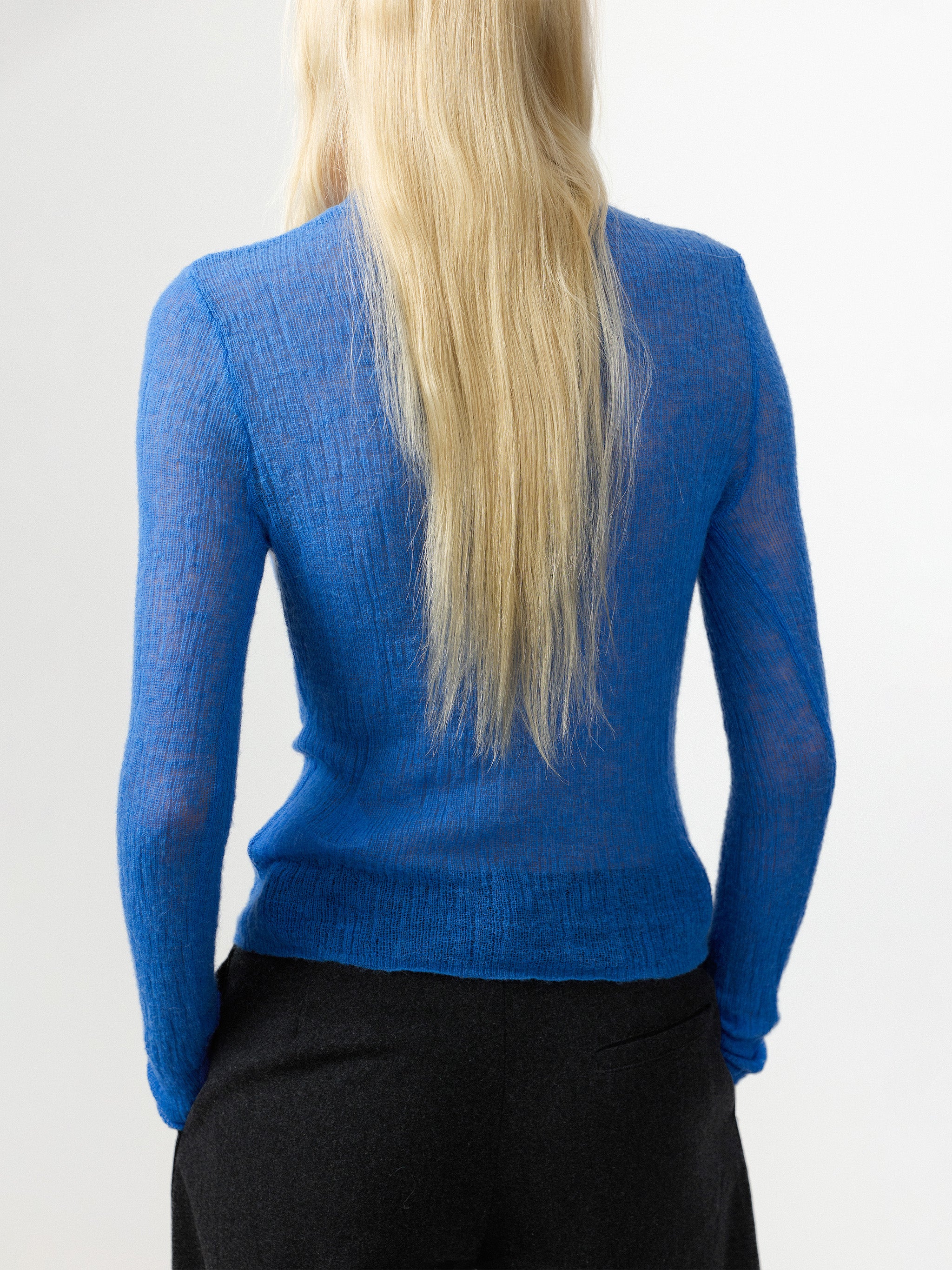 CUBIC Alpaca Blend Crew Neck Sweater-6