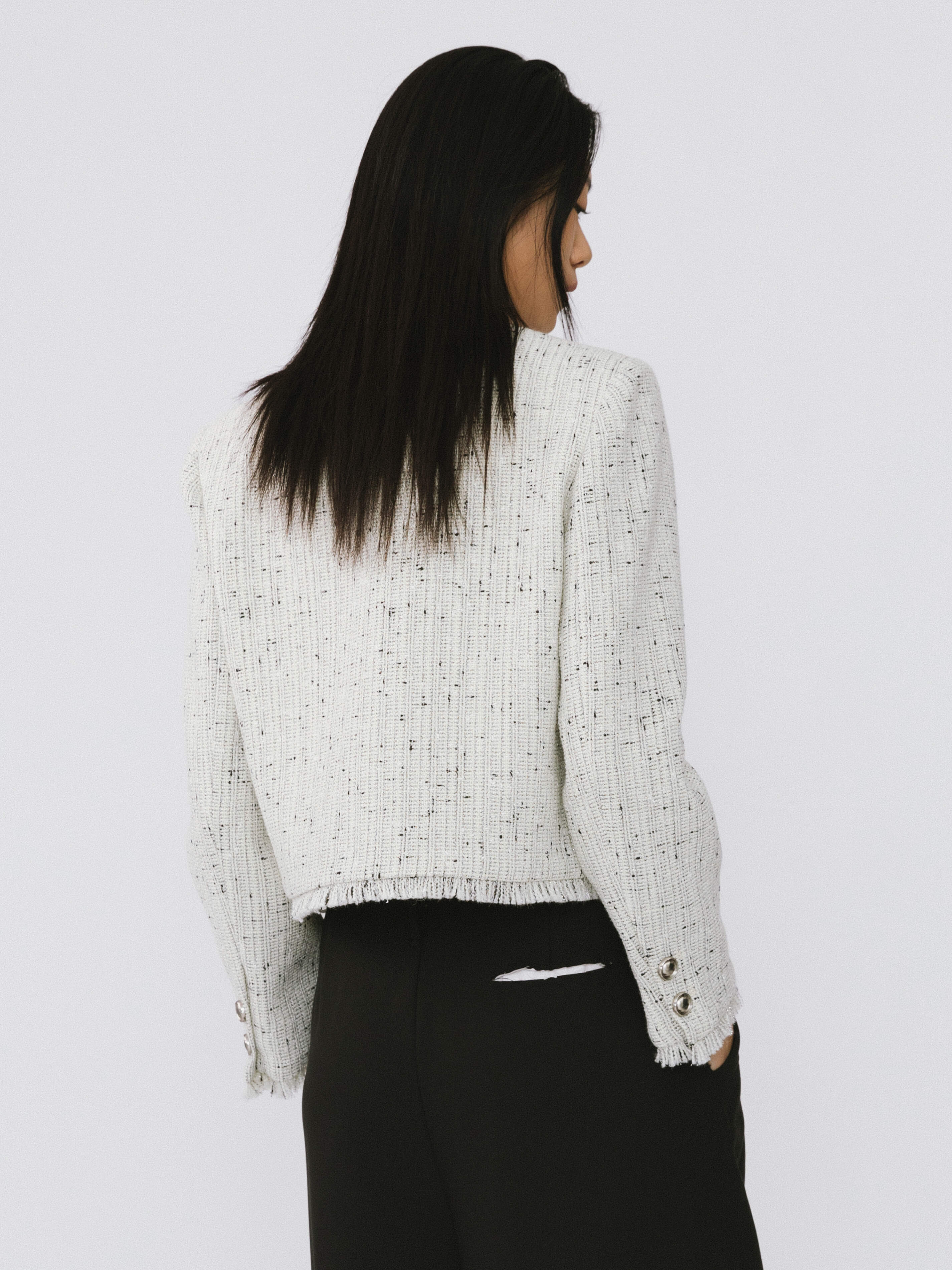 Tweed Short Jacket-6