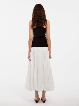 CUBIC Lyocell Pleated Tulip Skirt