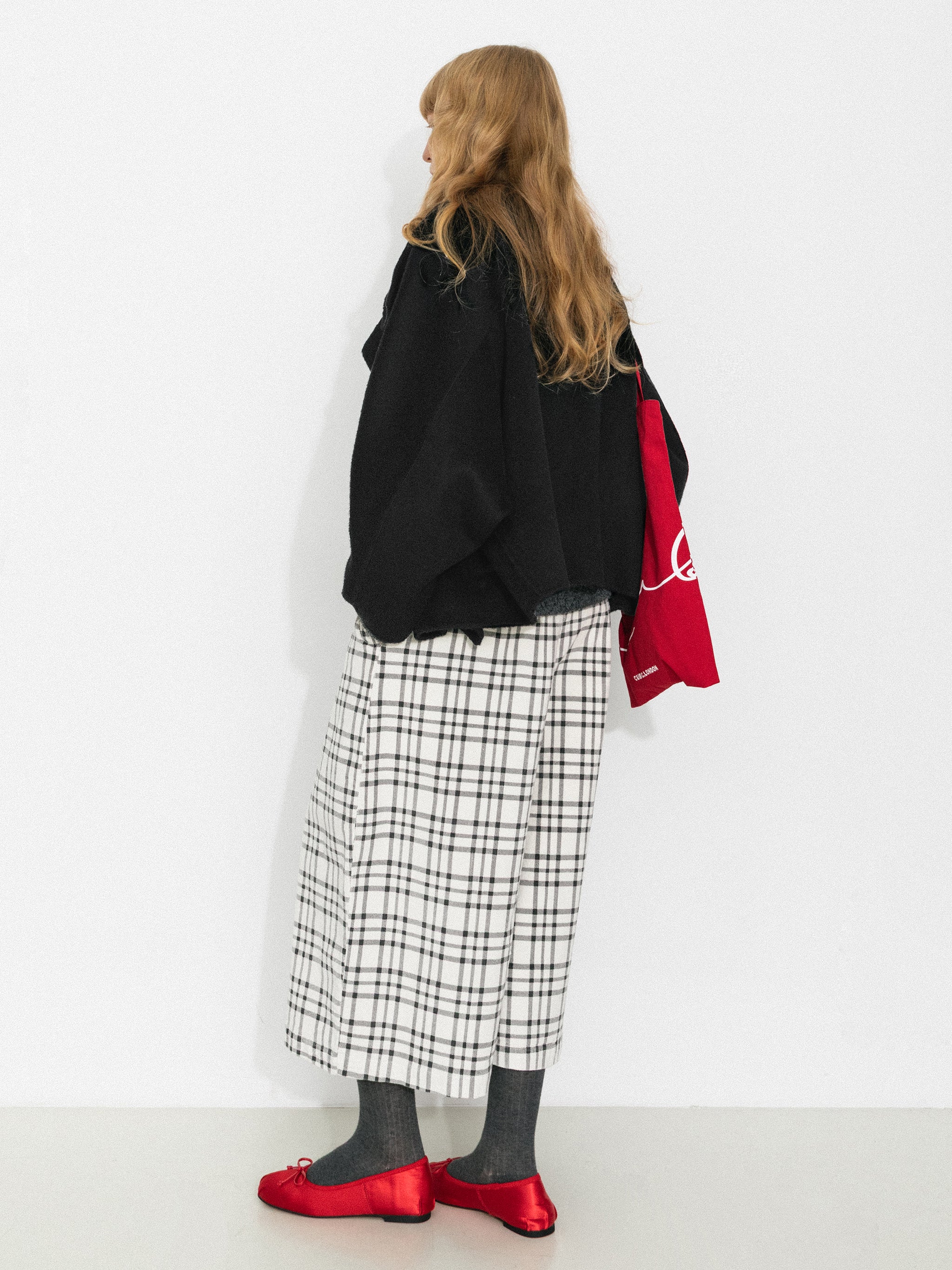 100% Wool Casual Stand-Collar Cropped Jacket-6