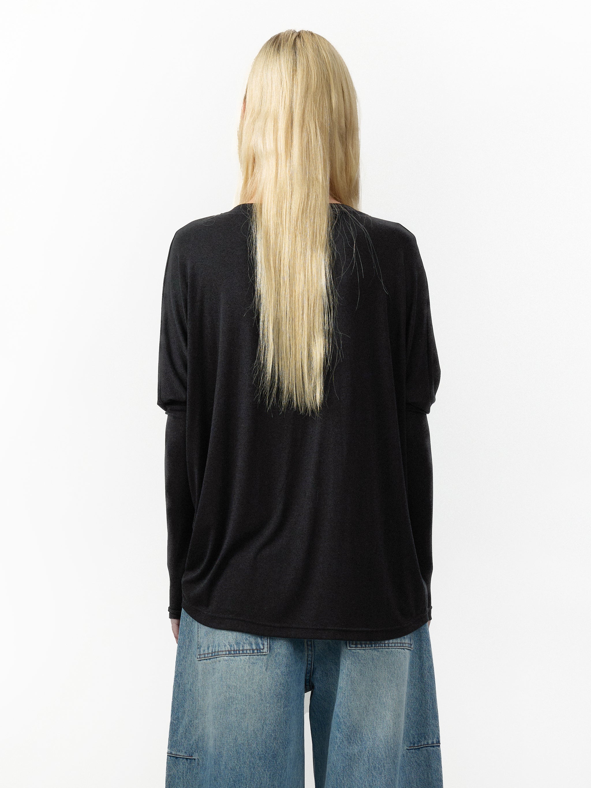 CUBIC Batwing Sleeve Long Sleeve Top-6