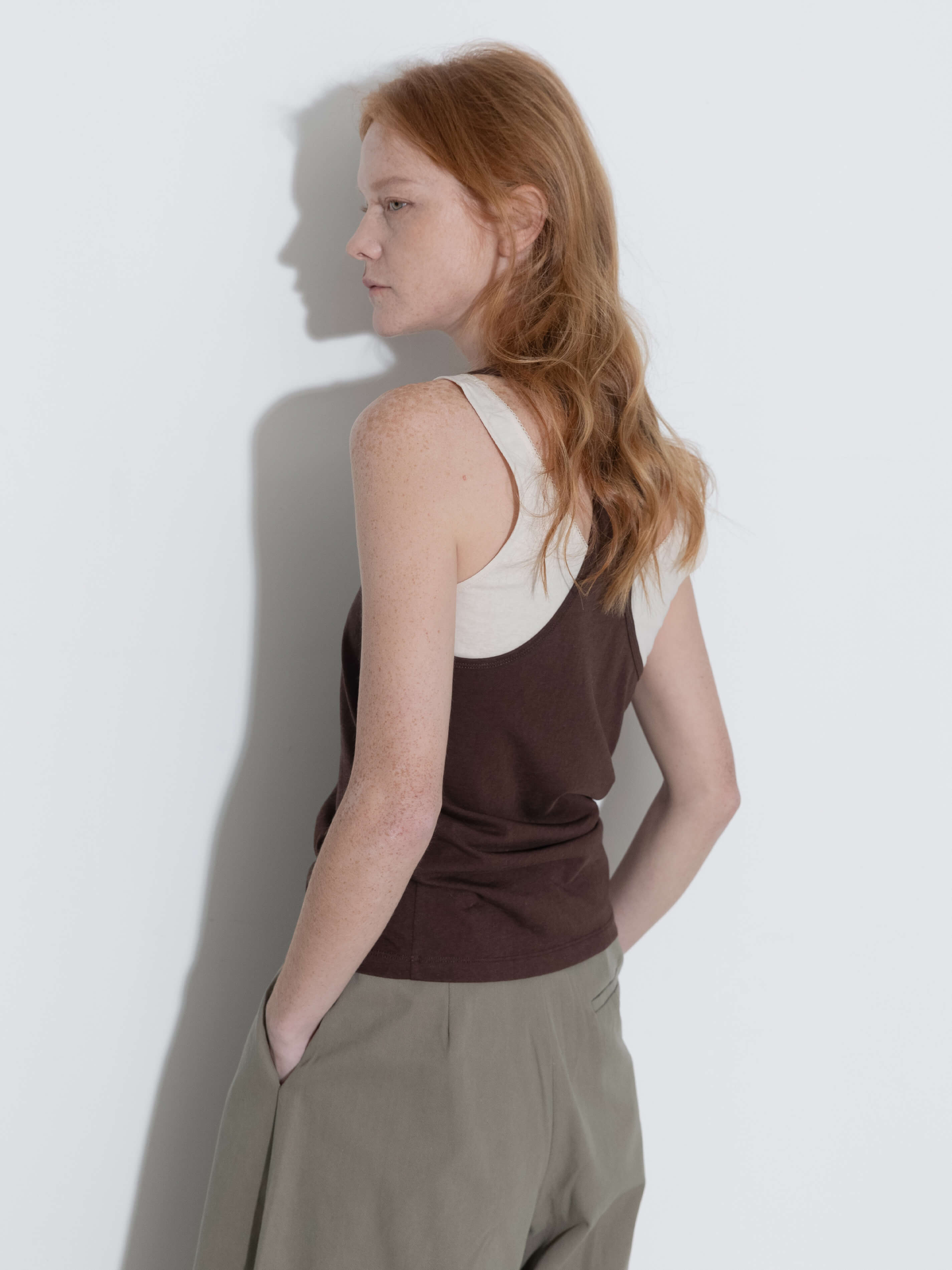 Convertible Two-Piece Color-Block Layered Vest-6