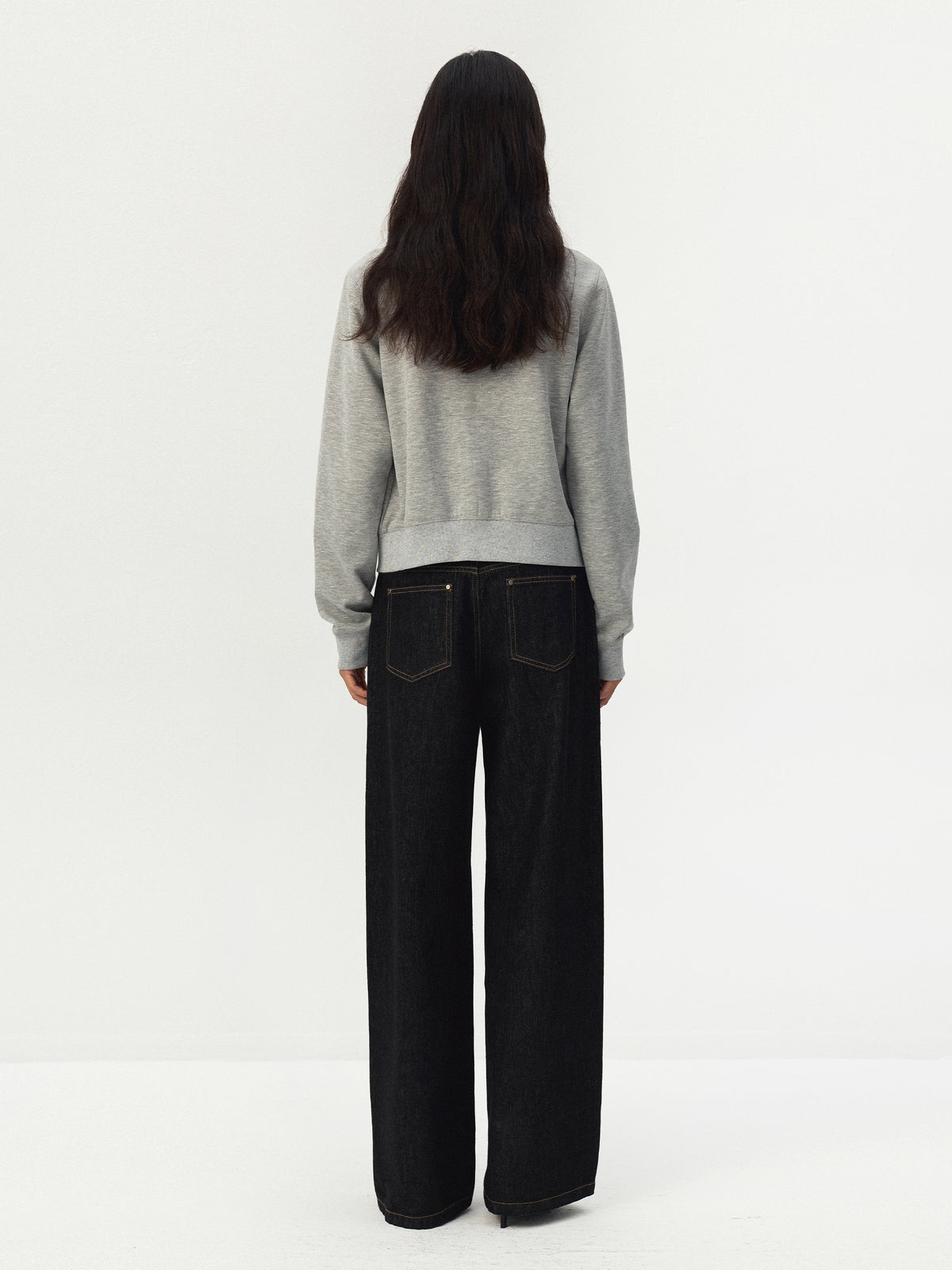 CUBIC High-Rise Wide-Leg Jeans-6