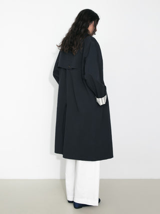Macintosh Trench Coat with Striped Lining