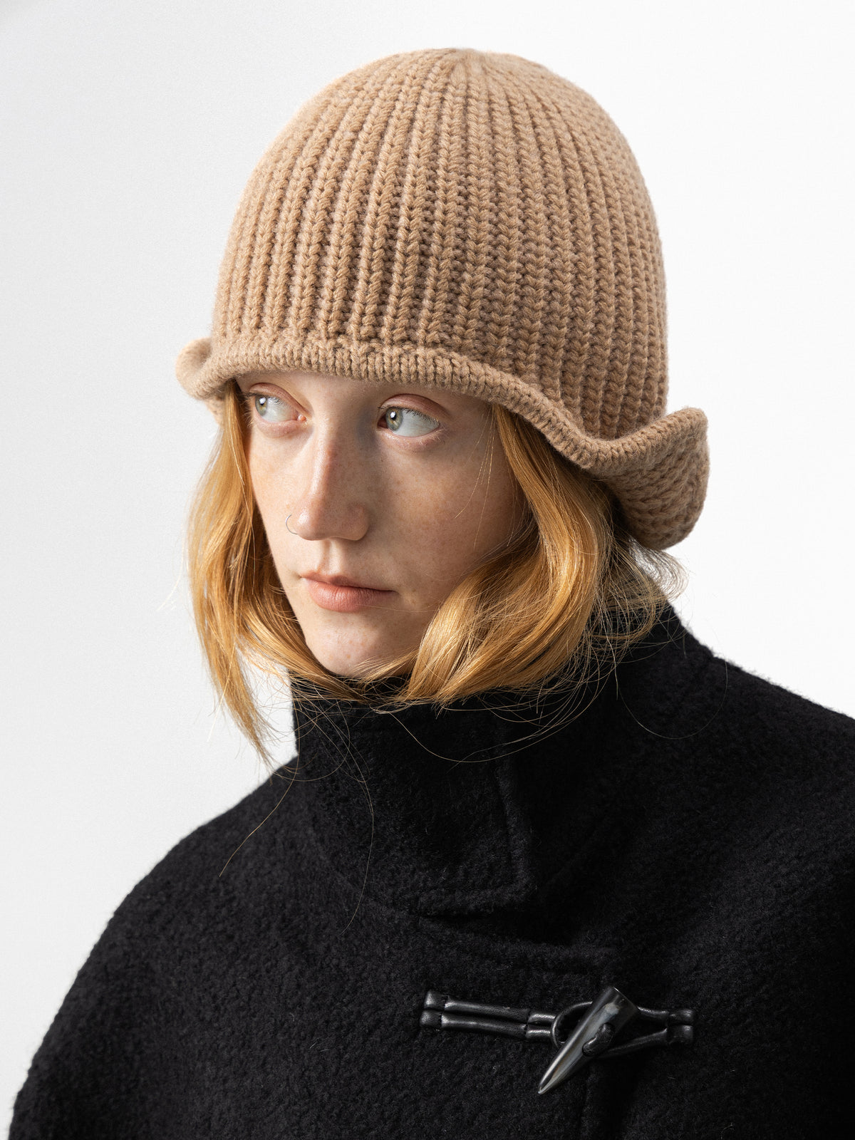CUBIC Convertible Ribbed Knit Aviator Hat-6