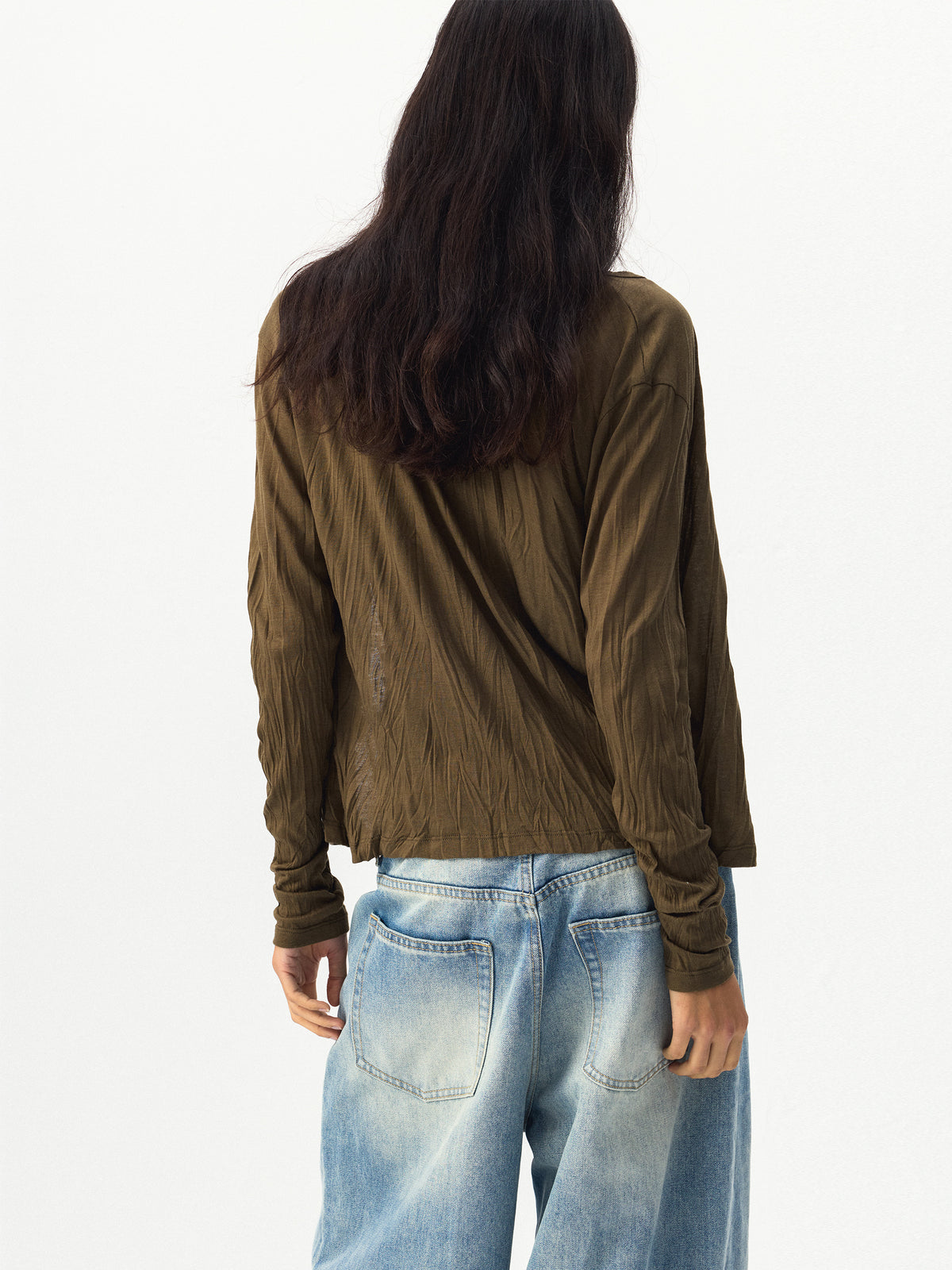CUBIC Lightweight Button-Up Cardigan-4
