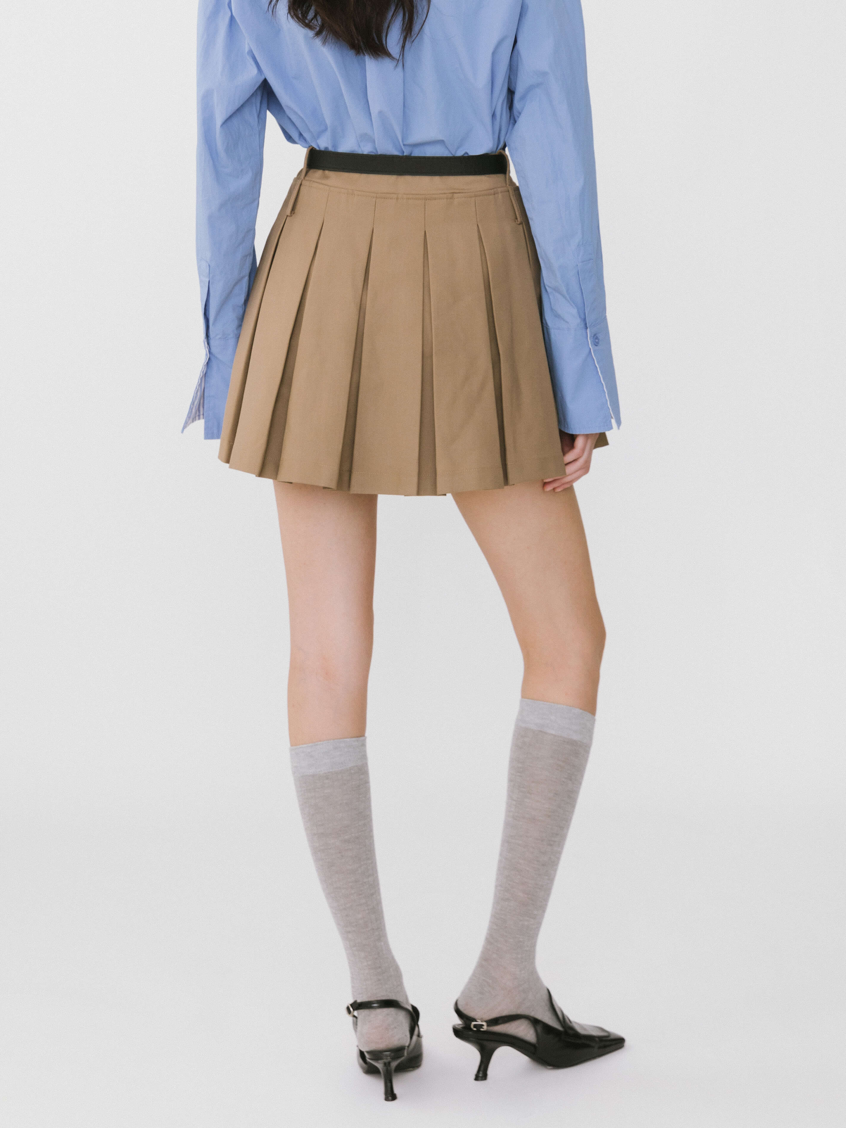 School Girl Mini Skirt-3