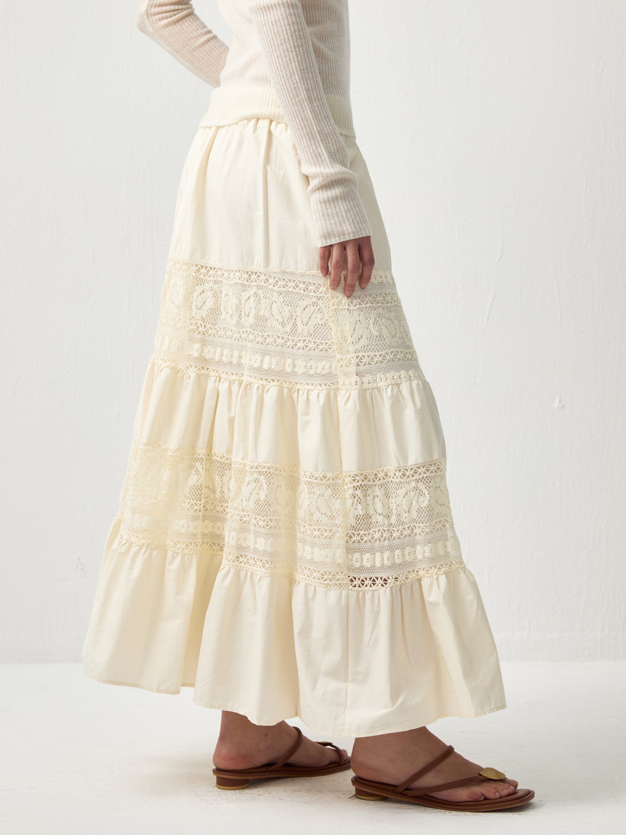 CUBIC Lace Vacation A-line Skirt - Pre order (7 days)-8
