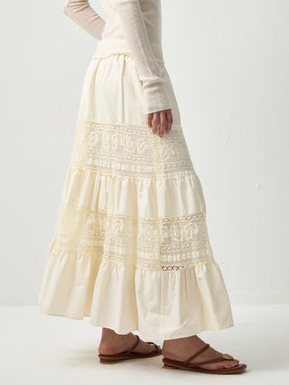 CUBIC Lace Vacation A-line Skirt - Pre order (7 days)