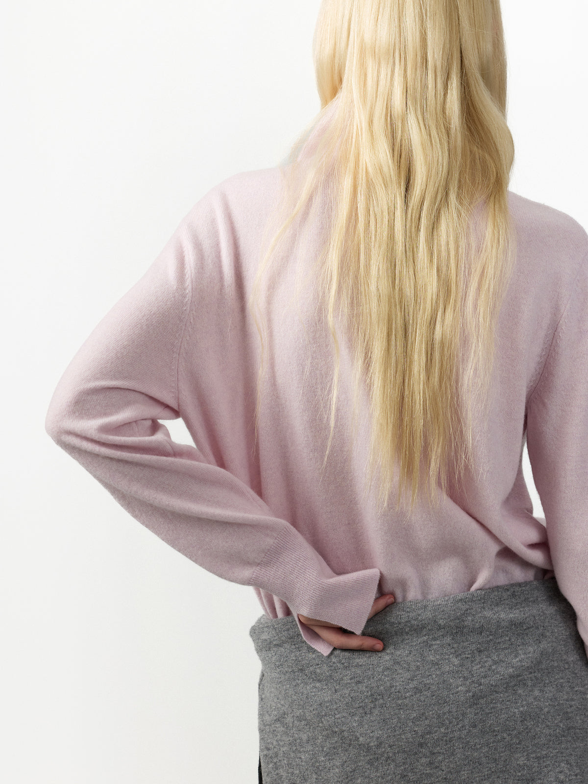 Relaxed Knit Cardigan Jacket in 100% Wool-6