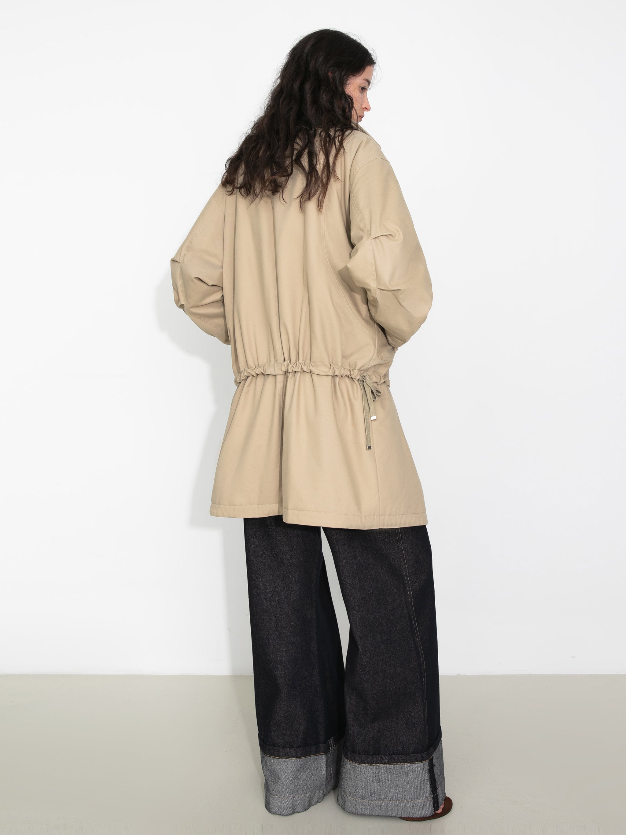Oversized Parka-Style Utility Down Coat-6
