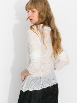 Vintage V-Neck Slim Fit Cardigan