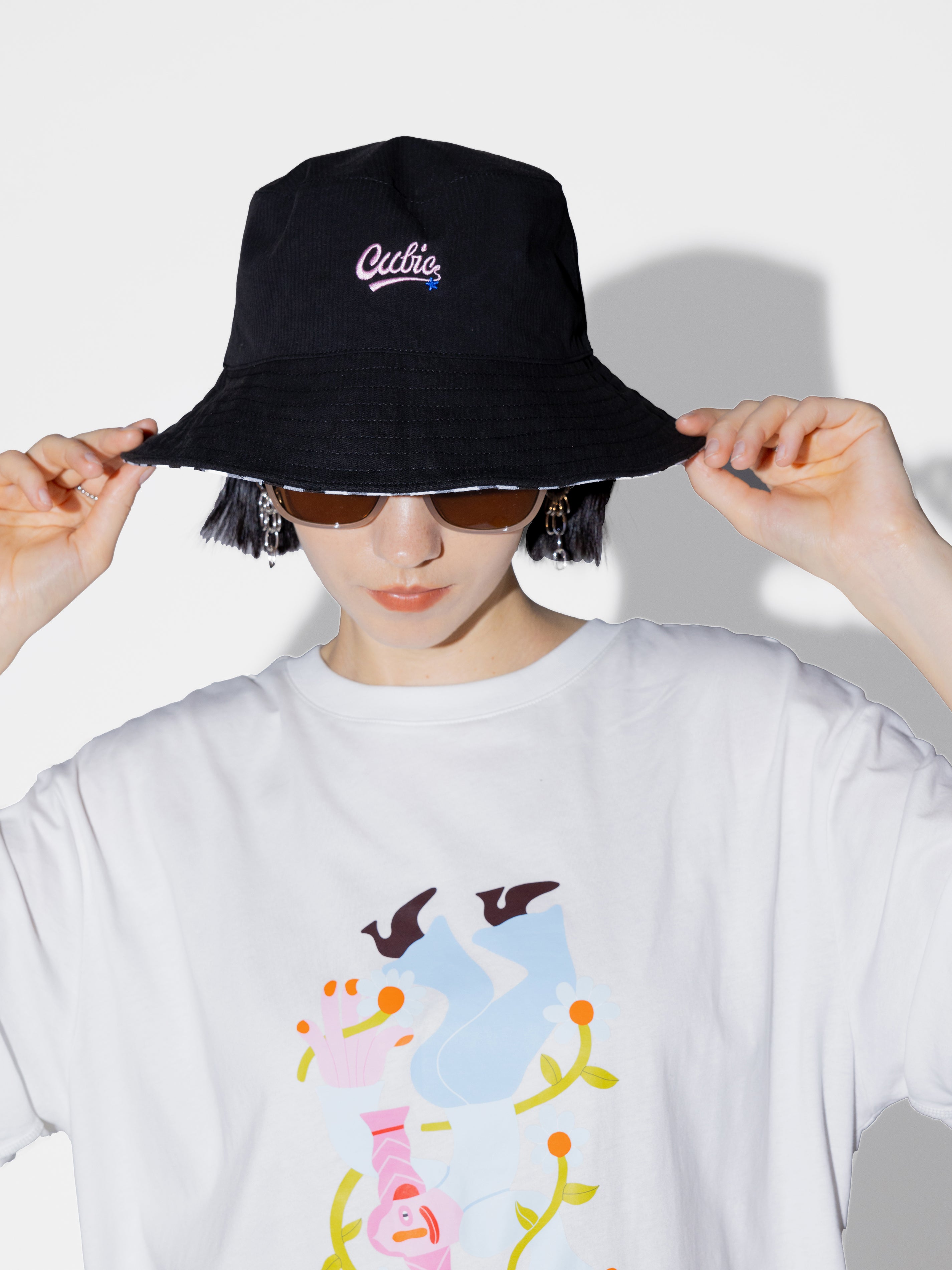 Cubic Varsity Bucket Hat-2