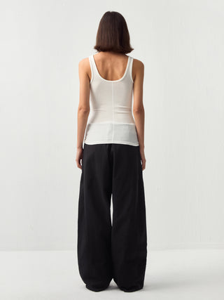 CUBIC Casual Wide-Leg Trousers