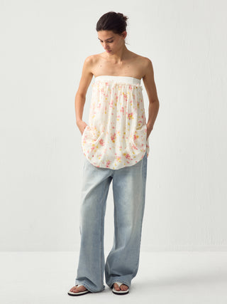 CUBIC Acetic Bud Midi Skirt